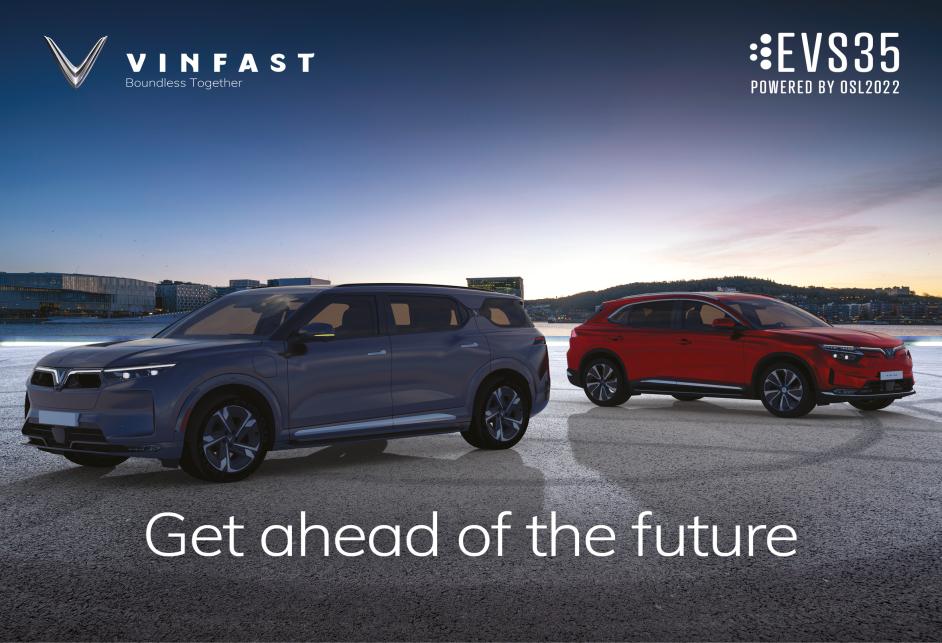 EUROPEAN PREMIERE OF VINFAST VF 8 AND VF 9 AT EVS35